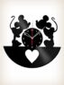 Mickey and Minnie Mouse Disney Vinyl Clock