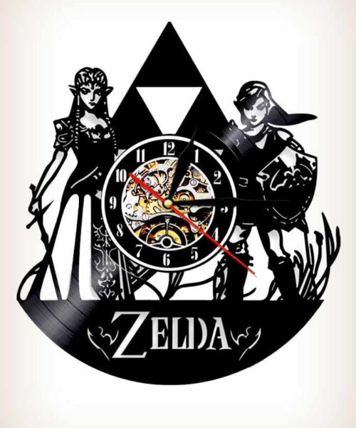 The Legend of Zelda Vinyl Clock