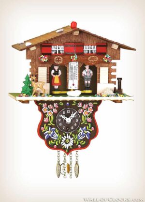 Trenkle TU807PQ Weather House Cuckoo Clock