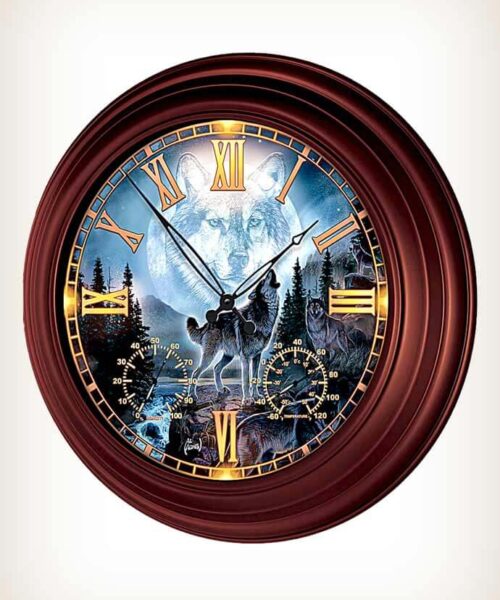Majestic Presence Wolf Atomic Clock Majestic Presence Wolf Atomic Clock