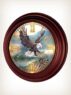 Soaring Majesty Eagle Atomic Clock