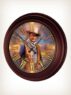 Timeless Legend John Wayne Atomic Clock